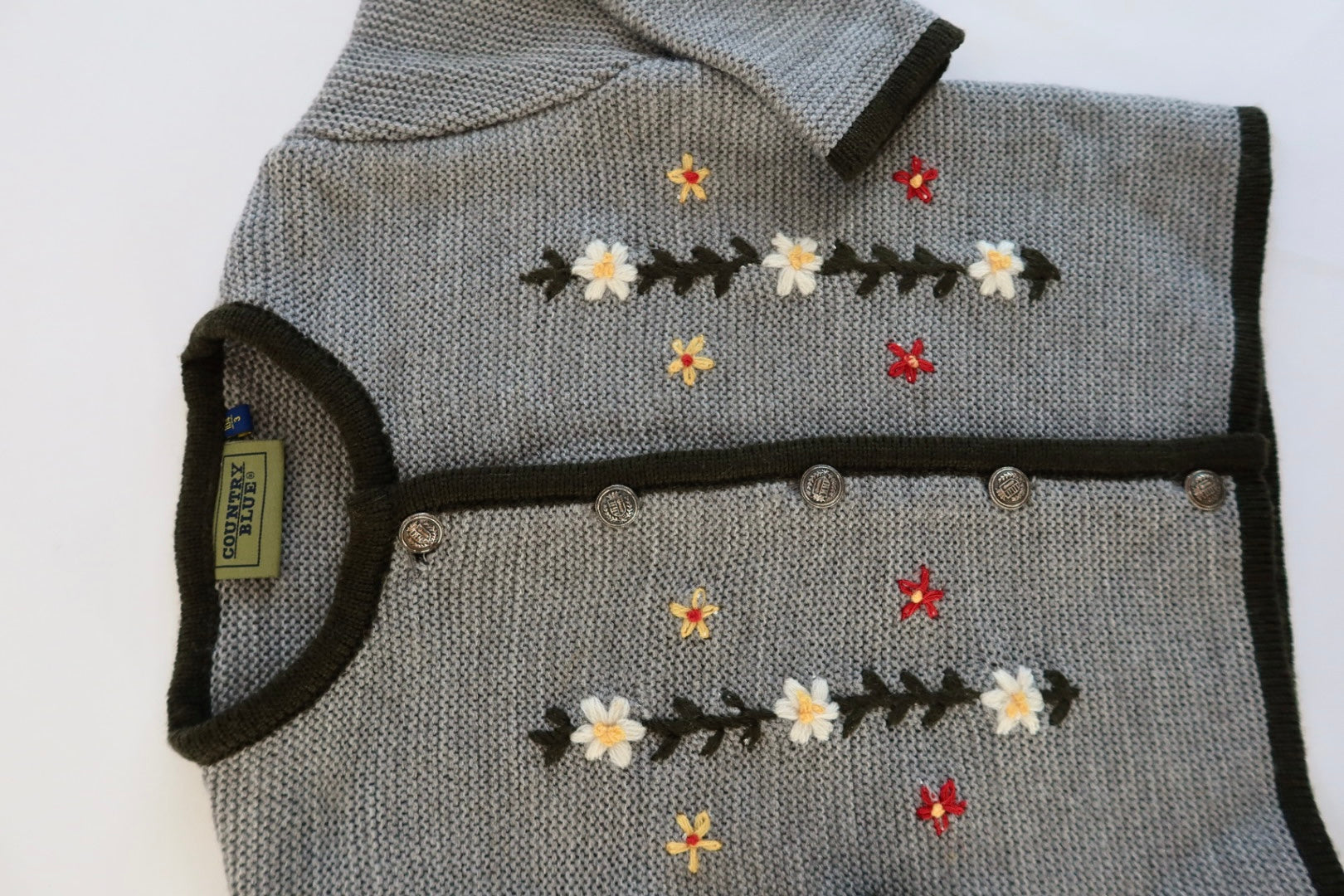 Country Blue cardigan