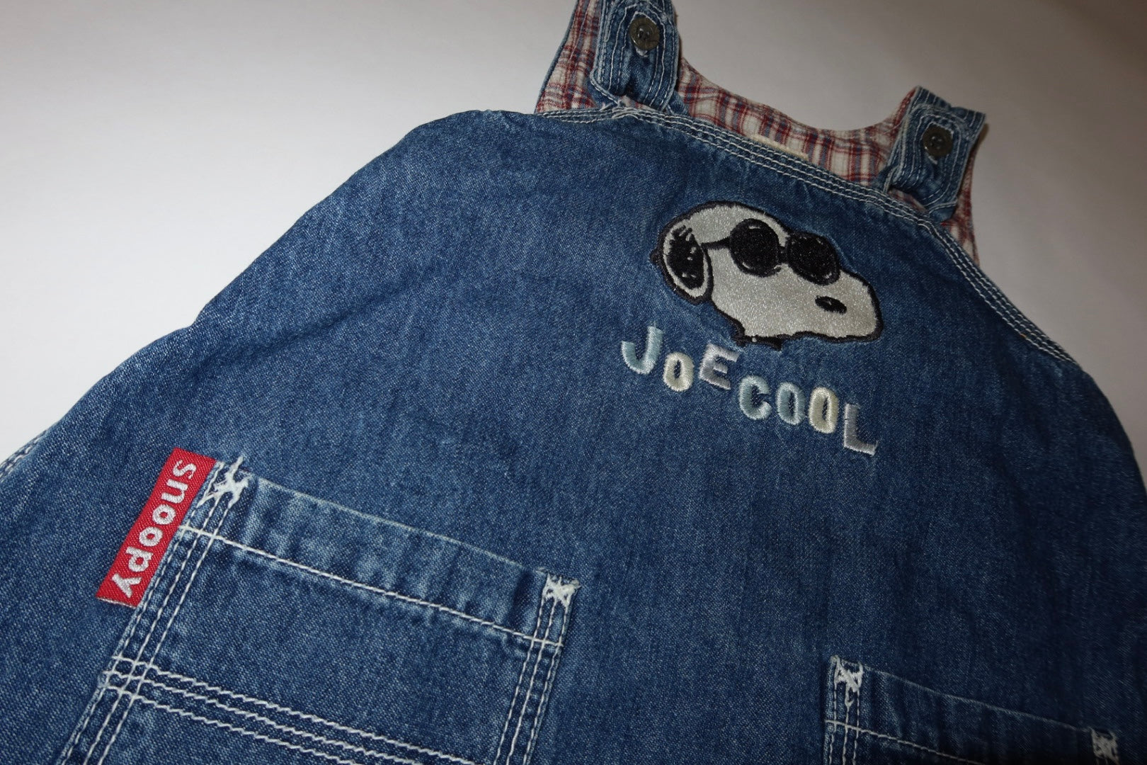 Snoopy denim kjole