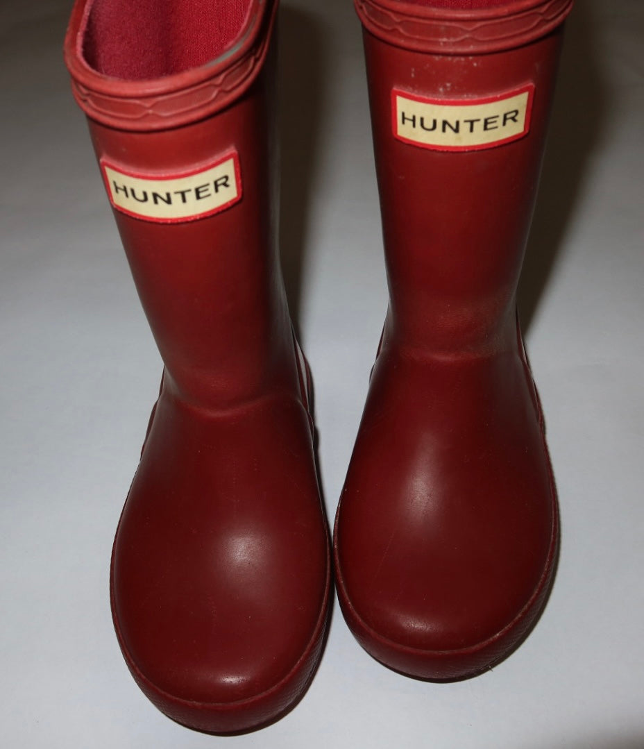 Hunter gummistøvler i rød