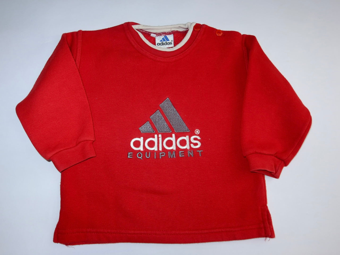 Adidas sweater i rød