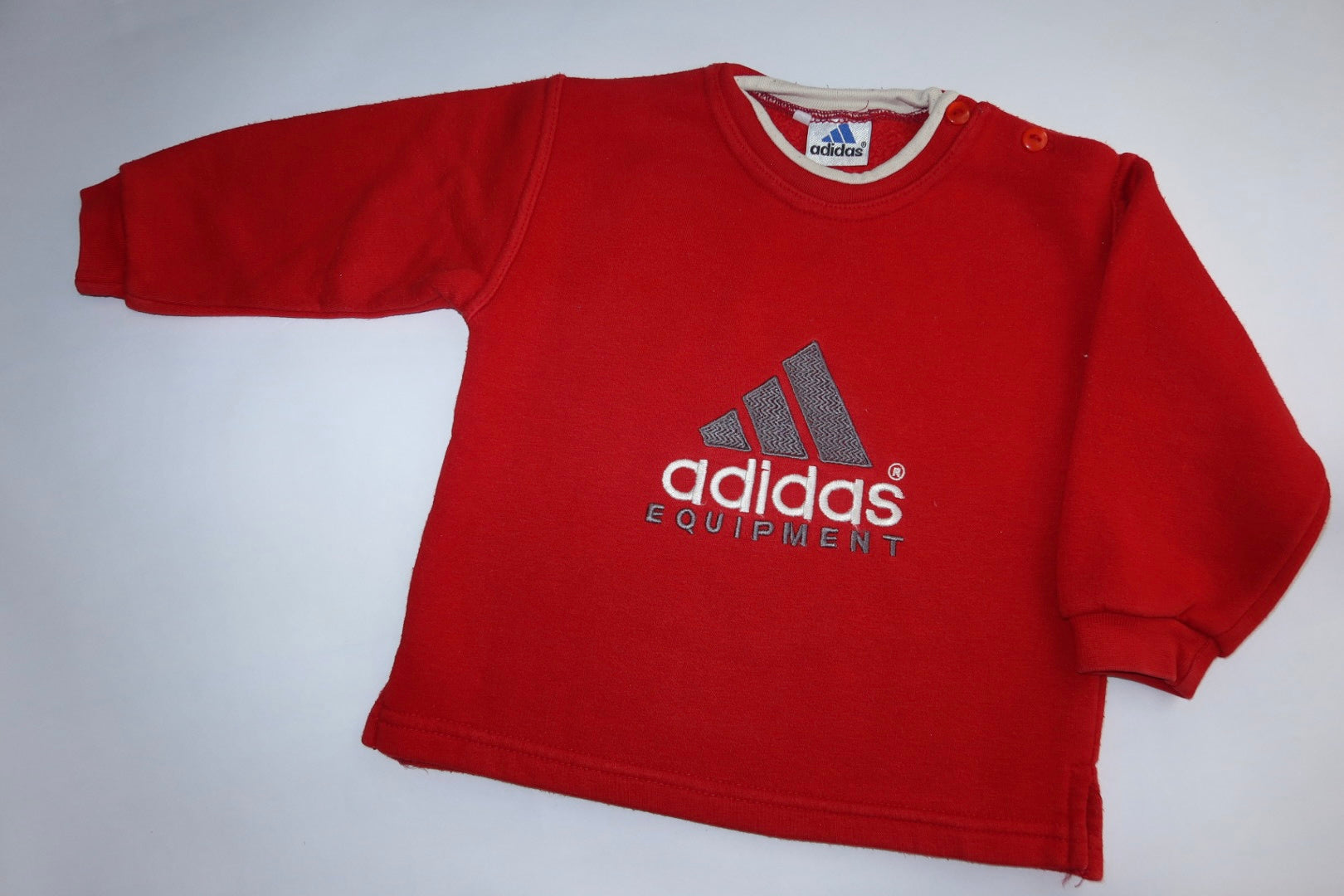 Adidas sweater i rød