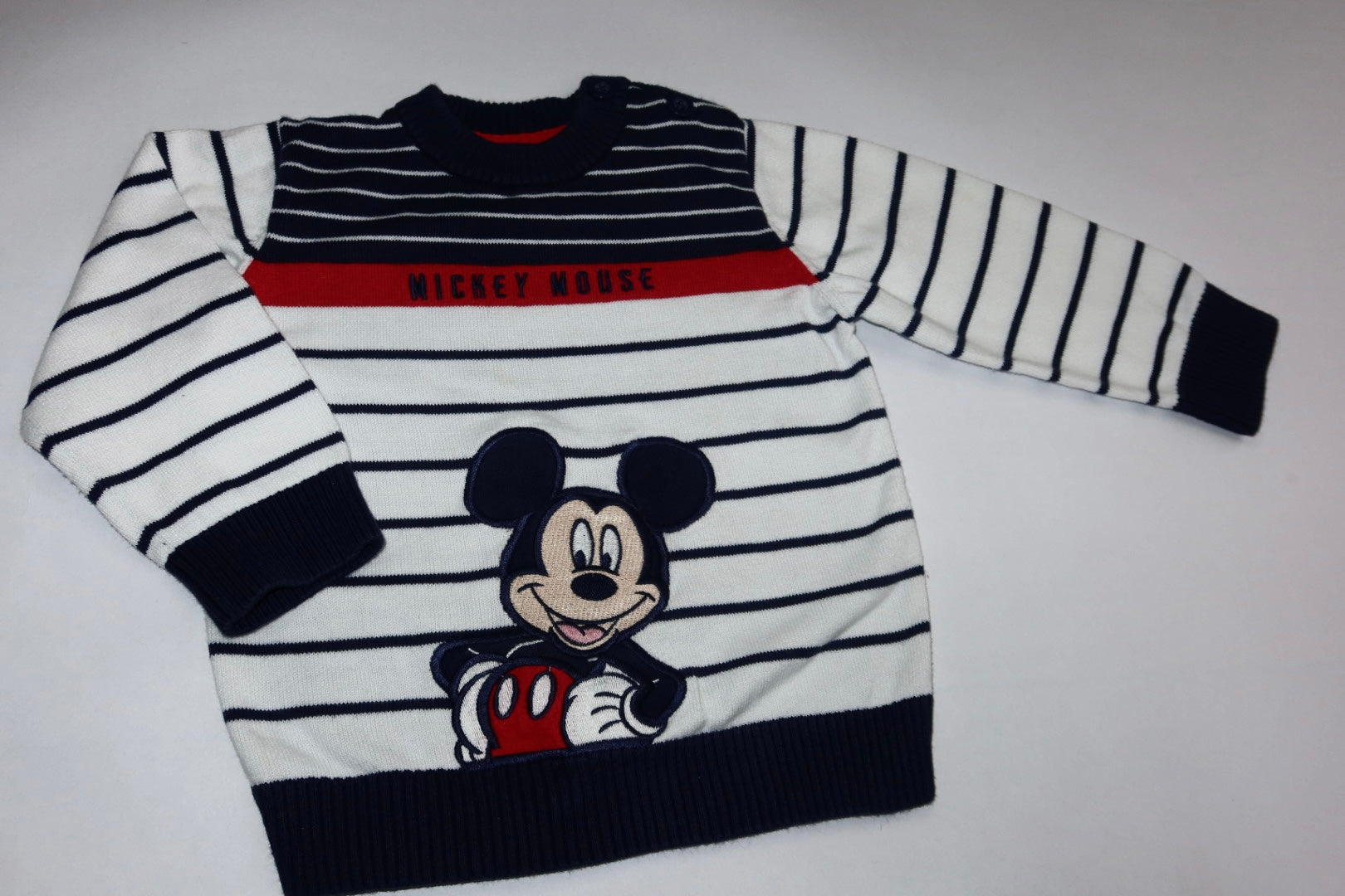 Mickey Mouse bluse med striber