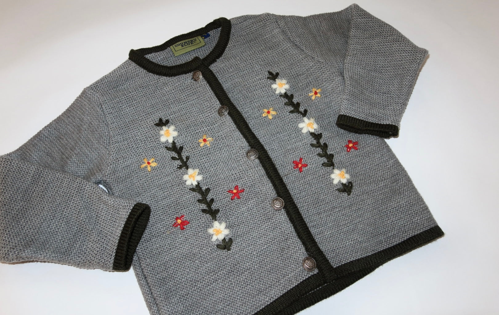 Country Blue cardigan