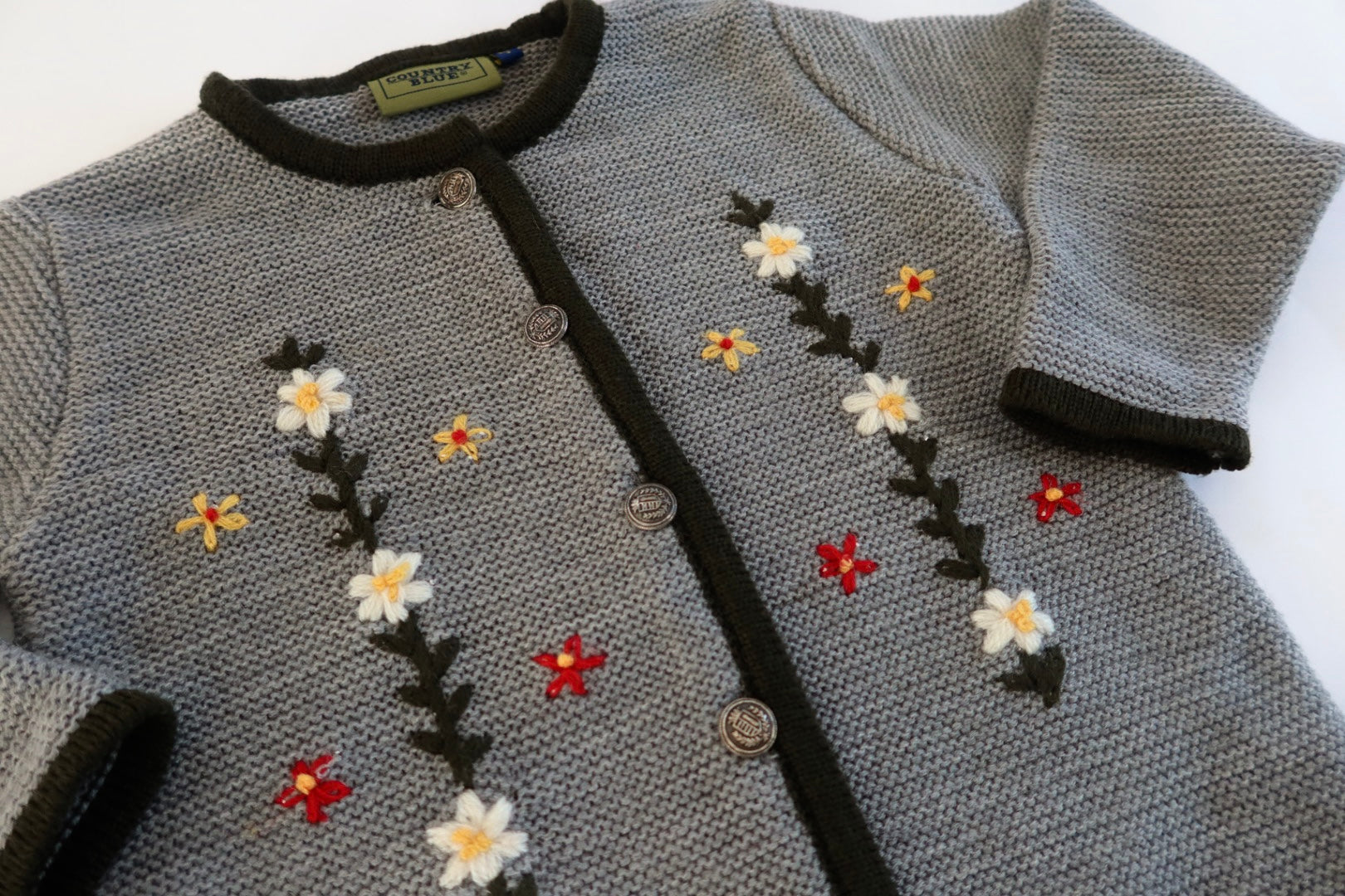 Country Blue cardigan