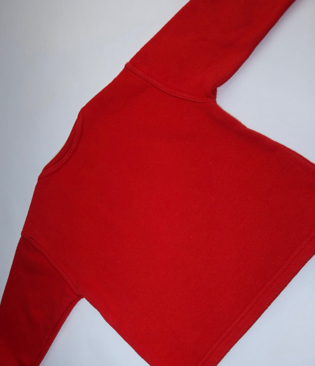 Adidas sweater i rød