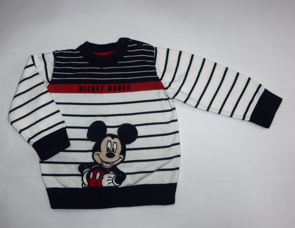 Mickey Mouse bluse med striber