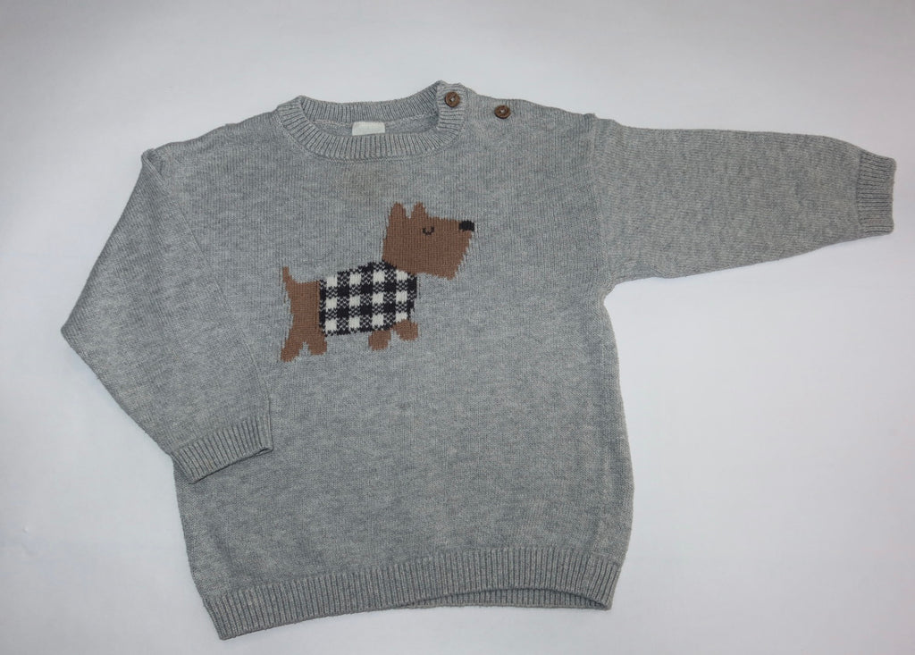 Sweater med hund