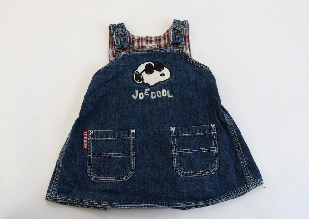 Snoopy denim kjole