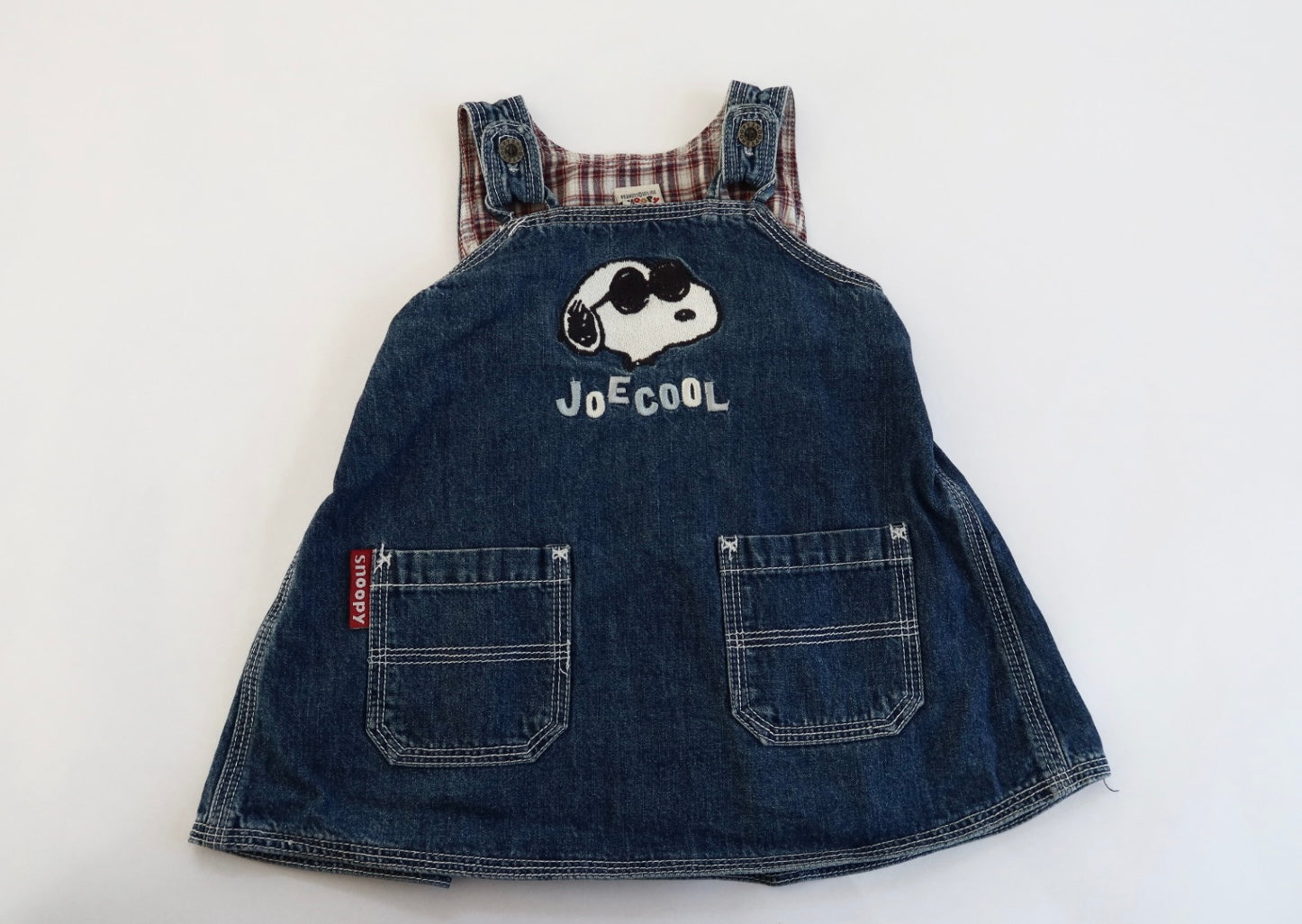Snoopy denim kjole