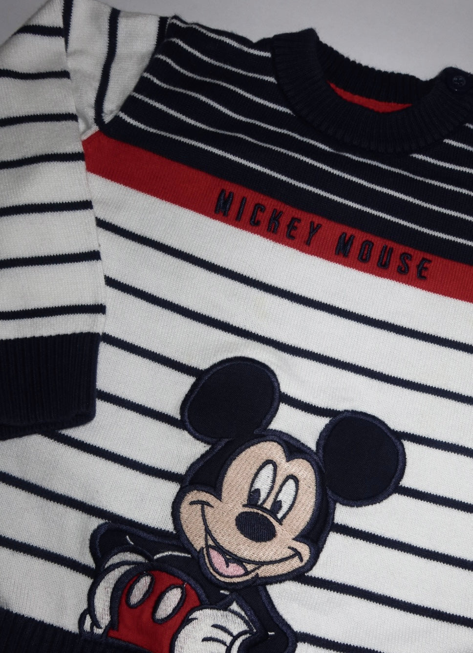 Mickey Mouse bluse med striber
