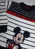 Mickey Mouse bluse med striber